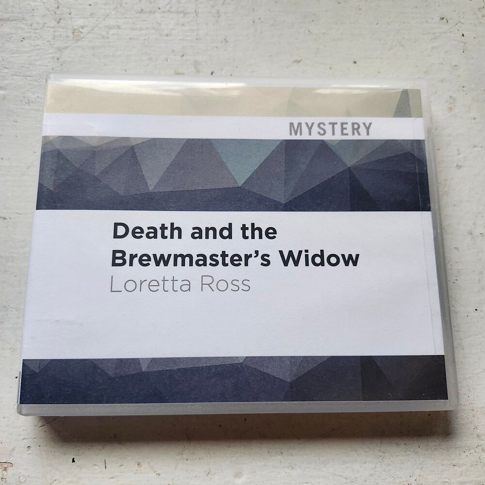 Death and the Brewmaster's Widow Audiobook CD 2020 Unabridged Loretta Ross New